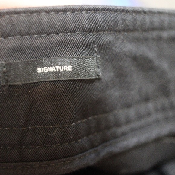 Talbots Black Cargo Pants Career Work Uniform Stretch Cotton Blend Size 12 - Picture 8 of 9